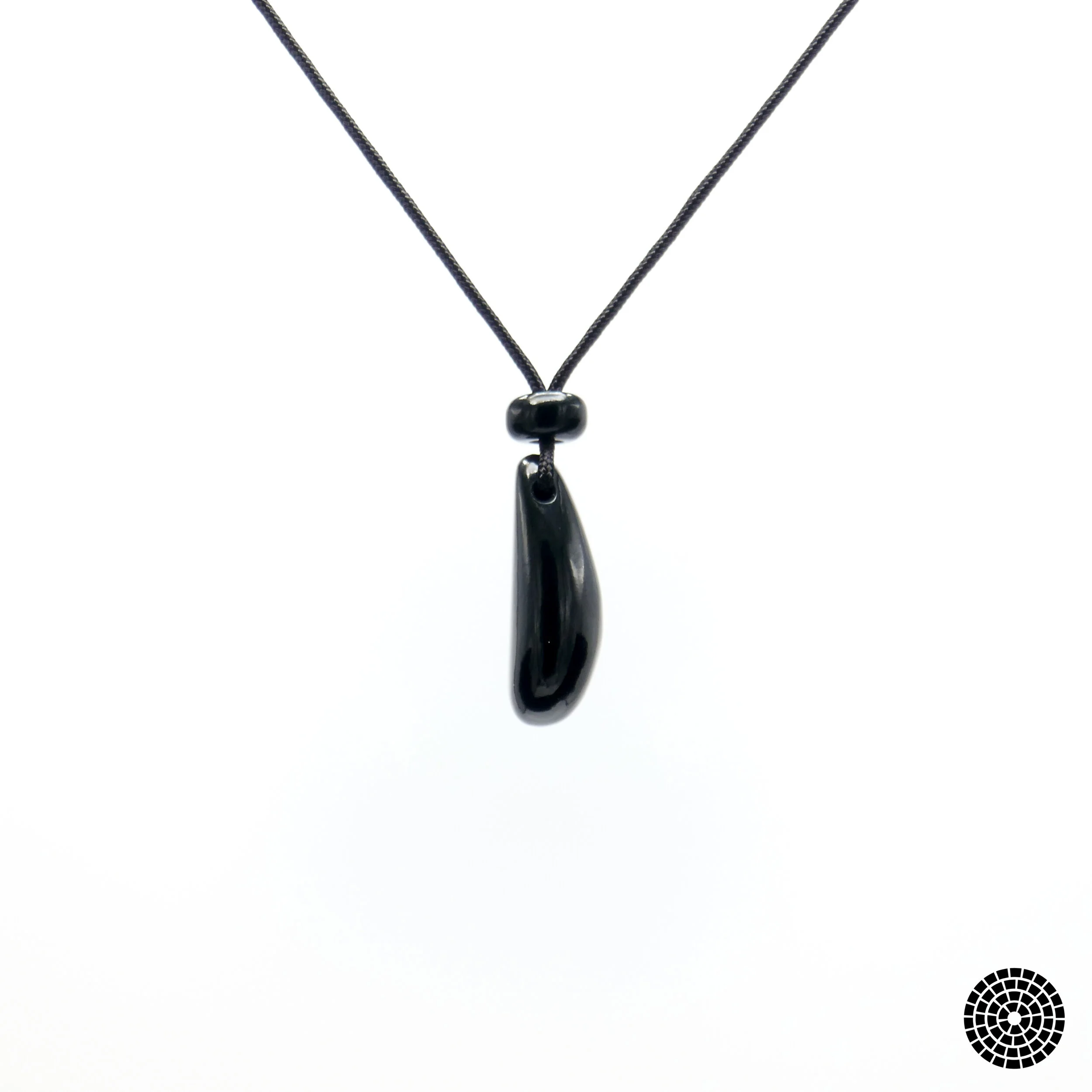 Australian Black Jade Pendant — California Jade Carvings